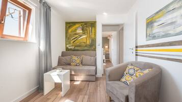 Apartment, 1 Doppelbett und Schlafsofa | Kostenloses WLAN, Bettwäsche