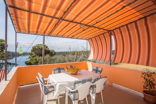 Apartment, Mehrere Betten | Balkon
