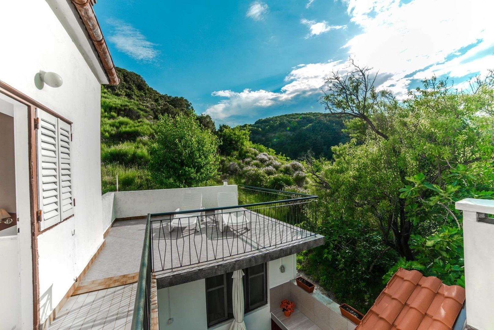 Ferienhaus, Mehrere Betten | Balkon