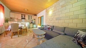 Apartment, Multiple Beds | Living room | TV - Apartment Diana Postira / Two Bedroom A1 (Postira)