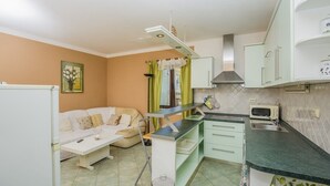 Apartment, Multiple Beds | Private kitchen | Stovetop, cookware/dishes/utensils - Apartments Debelić (Rab)