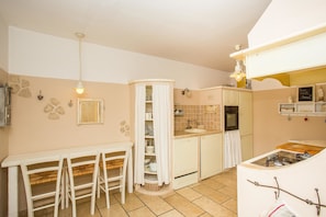 Stovetop, dishwasher, cookware/dishes/utensils