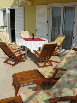 Appartement, 2 lits doubles | Balcon