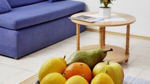 Appartement, 1 lit double et 1 canapé-lit | Salle de séjour