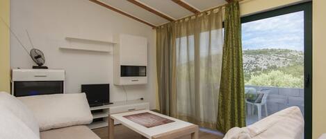 Leilighet, 1 dobbeltseng med sovesofa | Romfasilitet