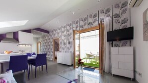 Apartment, 1 Double Bed with Sofa bed | Living room | TV - Apartments Tonka Benika (Bol)