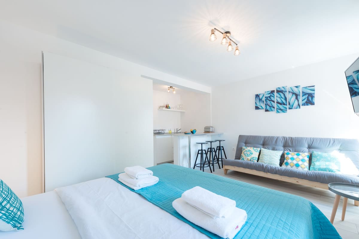 Deluxe studio suite | Extra bedden, gratis wifi, beddengoed