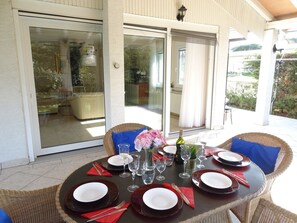 Ferienhaus, Mehrere Betten | Terrasse/Patio