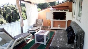 Appartement, 2 lits doubles | Balcon