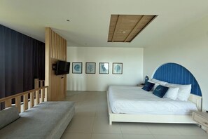 Suite | Een bureau, een strijkplank/strijkijzer, gratis wifi, beddengoed