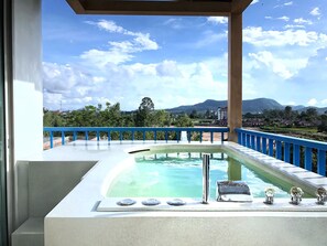 Vista del balcón