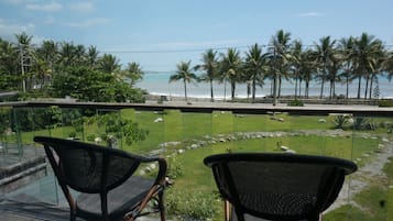 Sea View Quadruple Room | Desk, rollaway beds, free WiFi, bed sheets