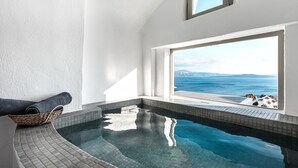 Citrine Suite with Indoor Private Hot Tub | Jetted tub - Diamond Luxury Suites Collection (Santorini)