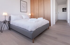 Deluxe Apartment, 2 Bedrooms, Terrace | Iron/ironing board, cribs/infant beds, free WiFi, bed sheets - Hoxton Press by Servprop (London)