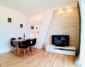Apartament Comfort, vistes al mar | Sala d'estar