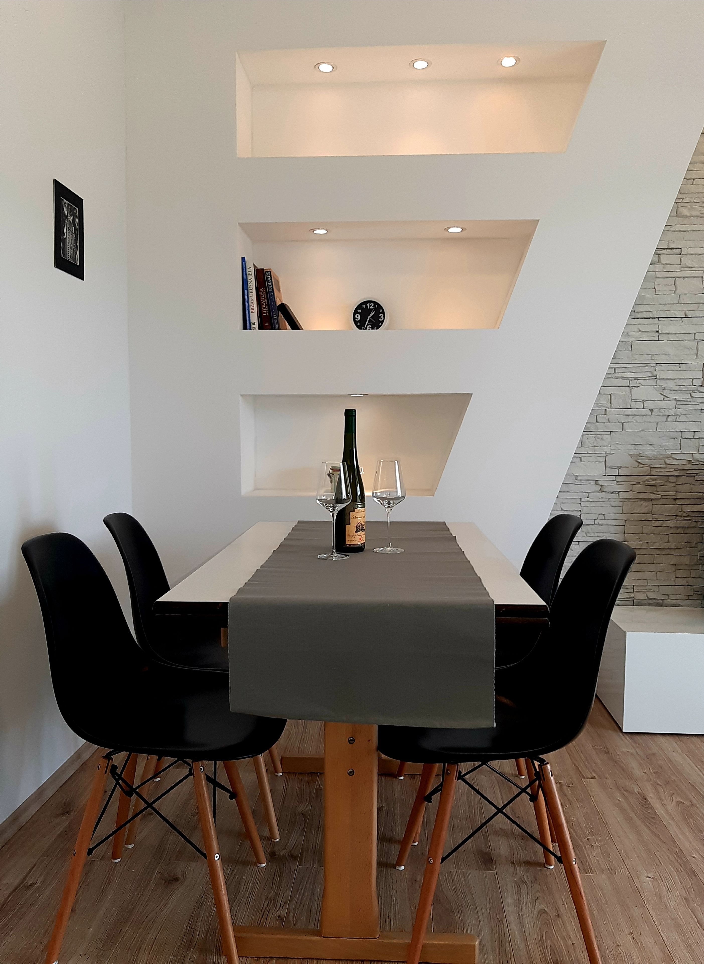 Comfort Apartment, Sea View | In-room dining