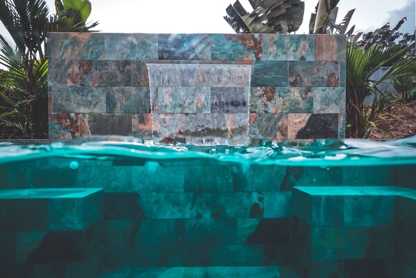 Outdoor pool - Modern Shipping Container With Beautiful Pool! (Samara)