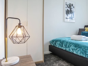 Casa de ciudad empresarial, varias camas | 3 habitaciones, ropa de cama de alta calidad y decoración personalizada 