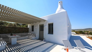 Front of property - Angels Estate (Paros)