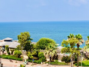 Vue sur la plage/l’océan