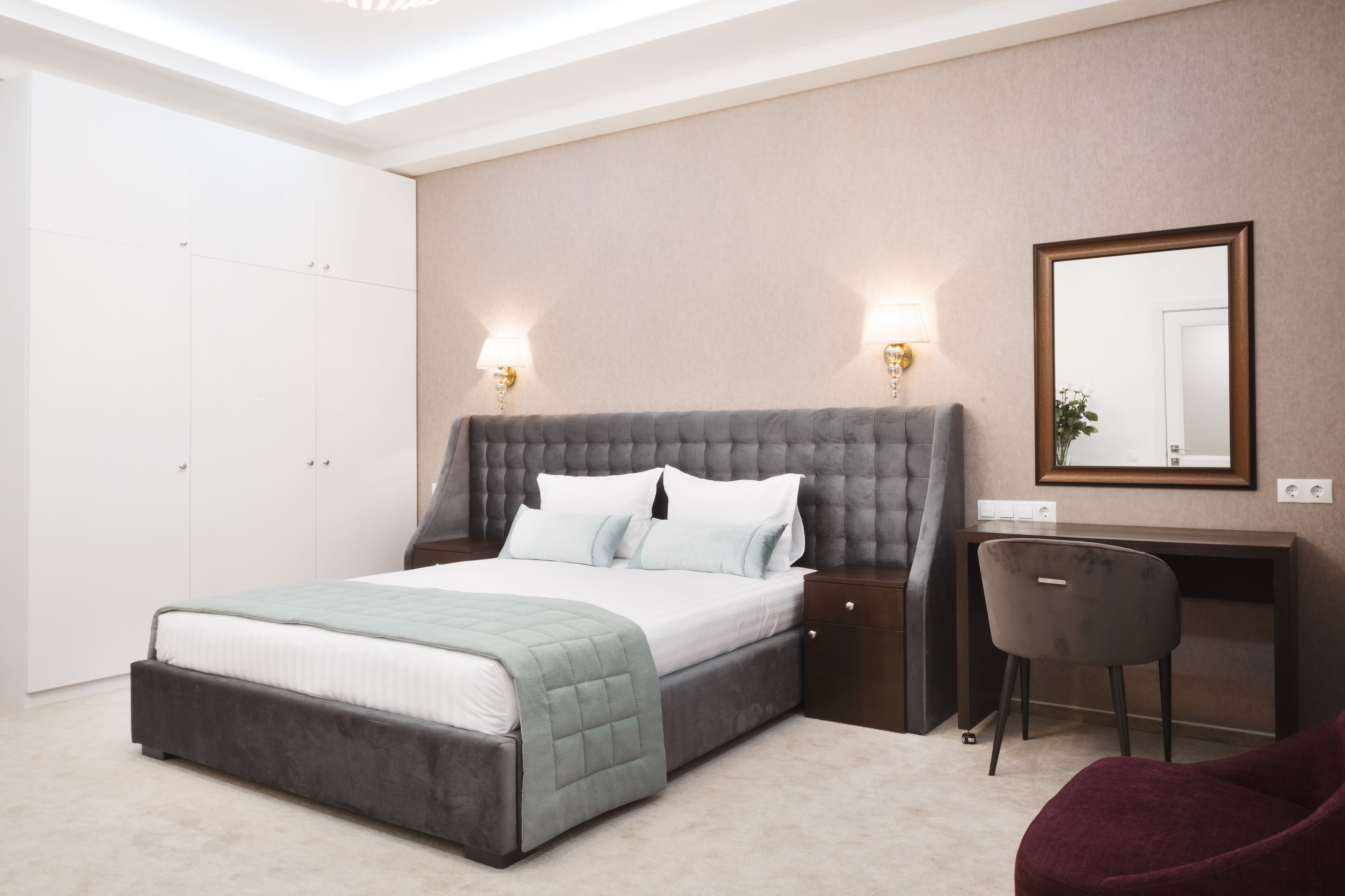 deluxe double room | living area | 43-inch led tv with digital channels, tv, netflix