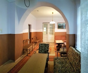 Lobby sitting area