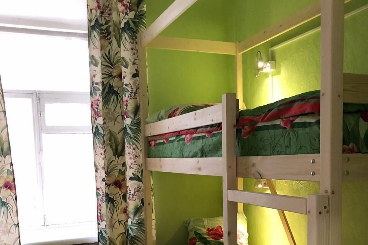 Bed in 8-Beds Female Dormitory Room