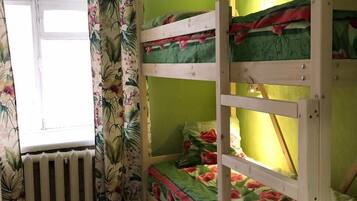 Bed in 8-Beds Female Dormitory Room