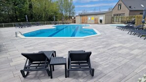 Outdoor pool, a heated pool - Special FH with beach cabin, gigabit internet, swimming pool, Gazelle bicycles (Sint Maarten)