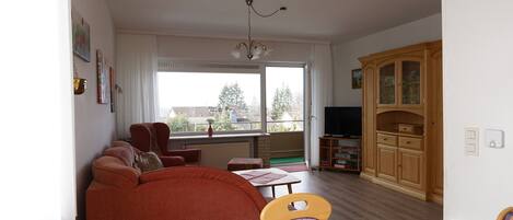 Smart TV, DVD player, table tennis, stereo