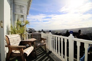 Vista a la playa o el mar