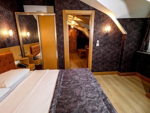 Familien-Suite | 1 Schlafzimmer, Bettwäsche aus ägyptischer Baumwolle