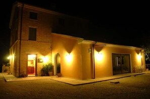 Front of property - evening/night
