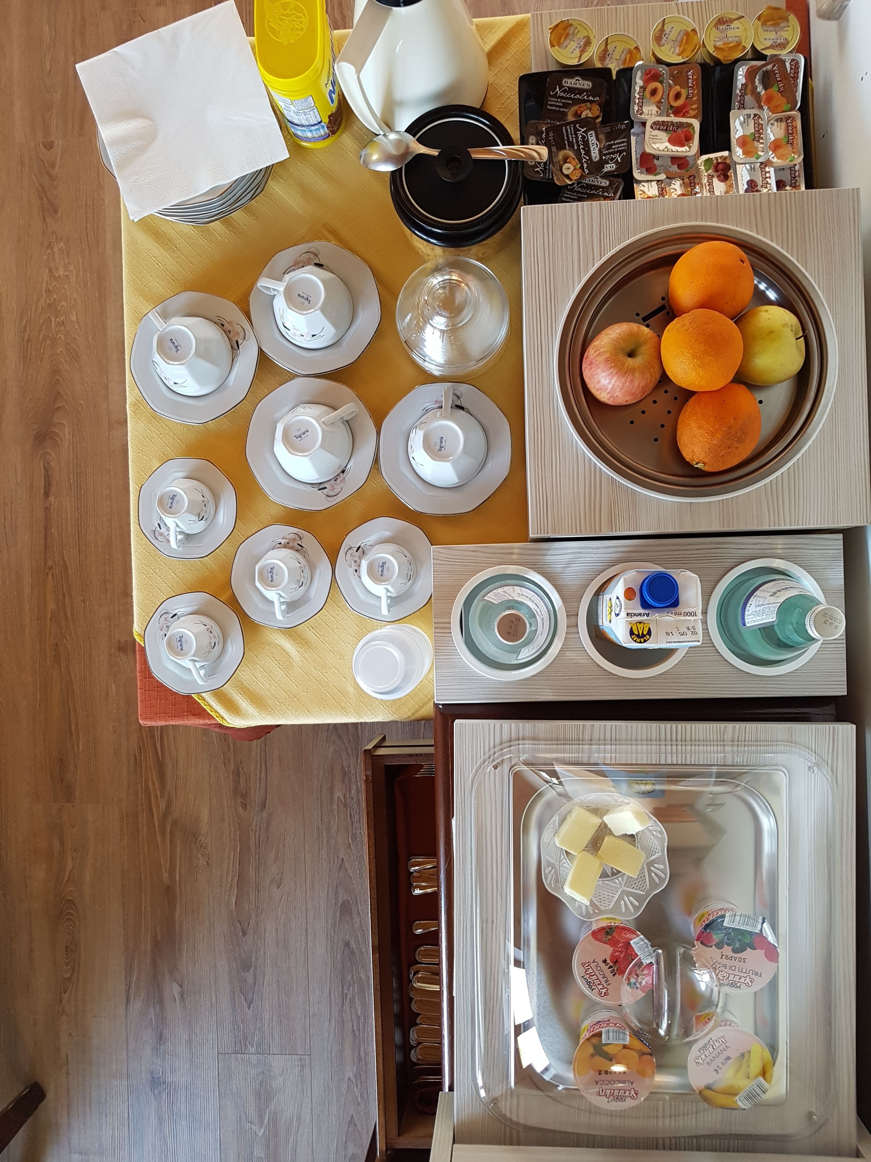 Tägliches inbegriffenes Frühstücksbuffet