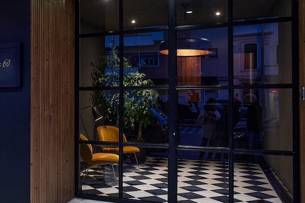 EntrĂ©e de lâhĂ©bergement