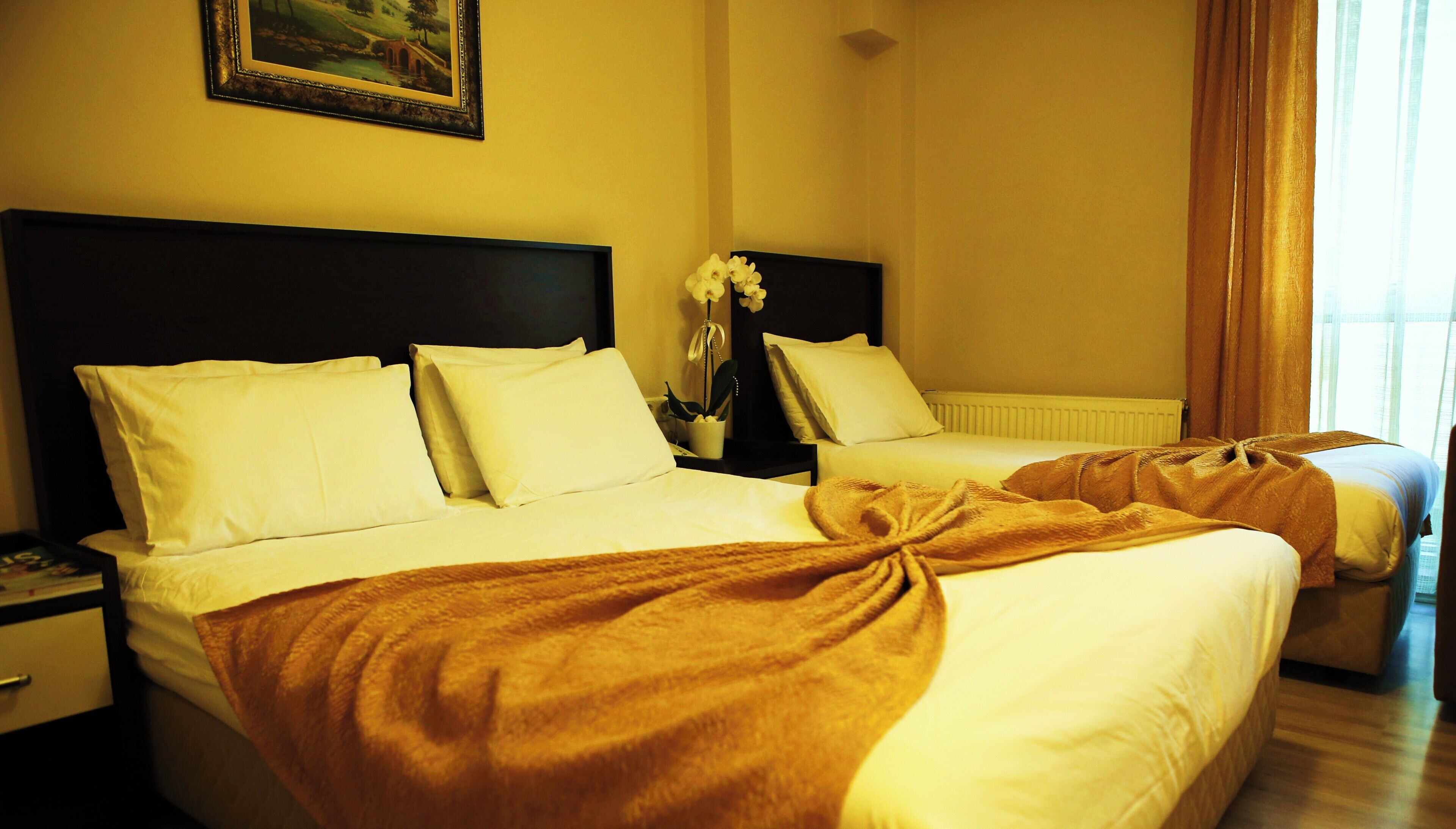Premium bedding, minibar, in-room safe, soundproofing