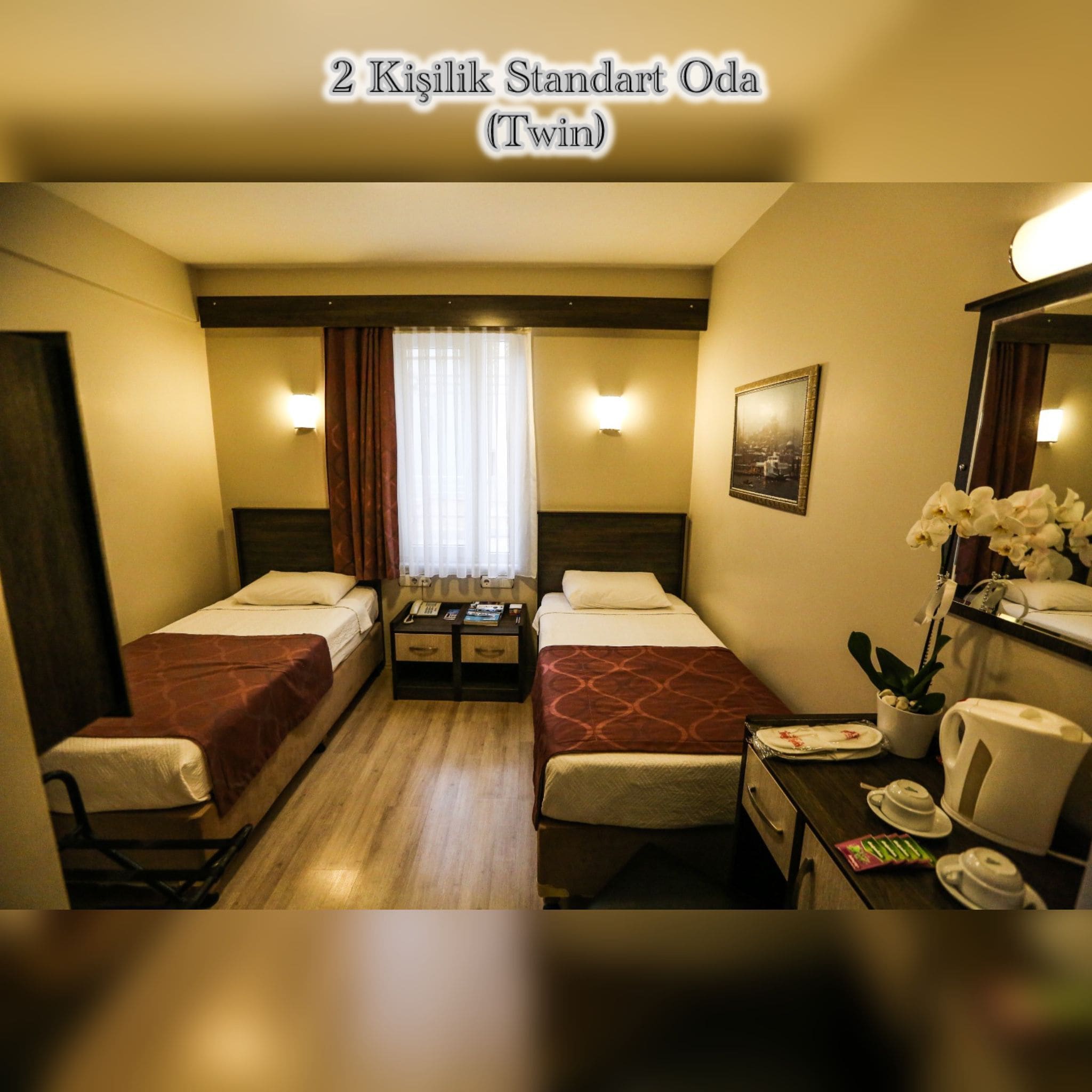 Ropa de cama de alta calidad y minibar 