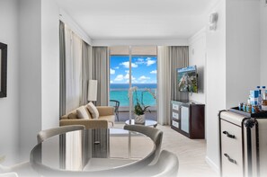 42-inch TV with cable channels