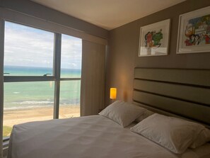 Caja de seguridad en la habitación y cortinas blackout 