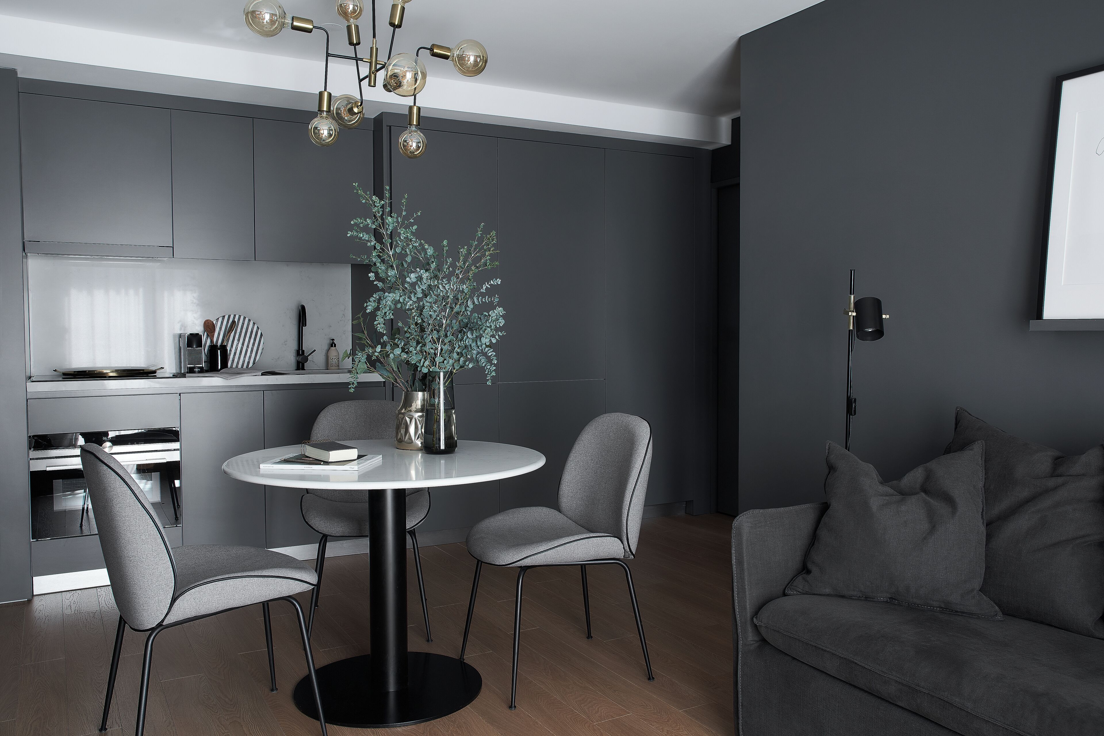 Opções para refeição no quarto