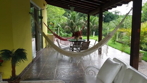 Family Cottage, 3 Bedrooms, Garden View | Living area - Recanto Da Licy (Angra dos Reis)