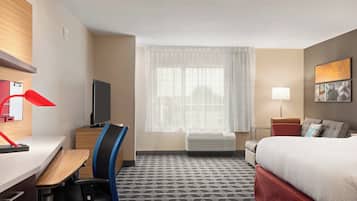 1 bedroom, in-room safe, desk, iron/ironing board