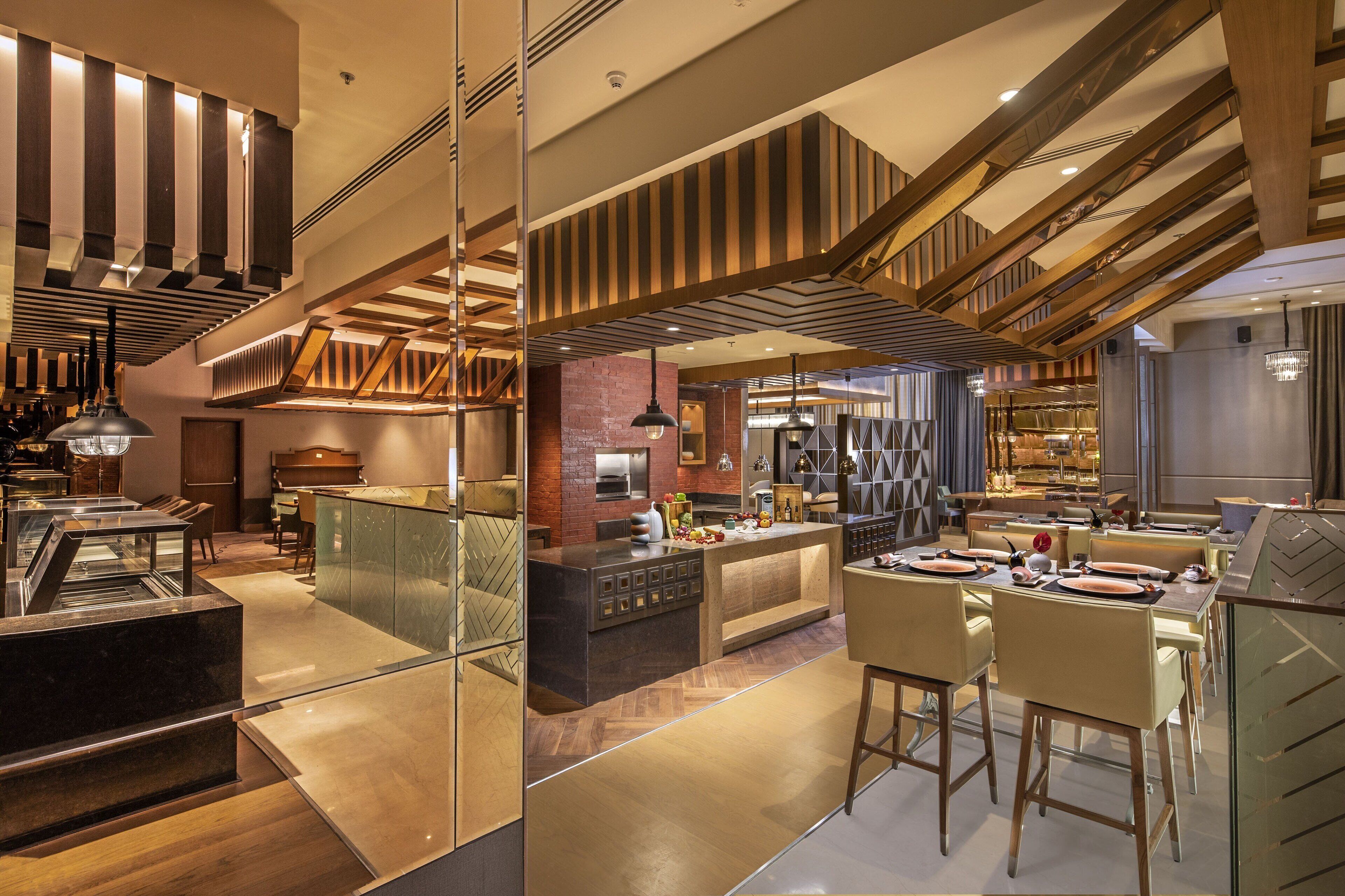 4 restaurants, breakfast, lunch, dinner served; vegetarian cuisine