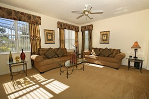 Villa, 4 Bedrooms | Living area | TV - Windwood Bay 103 BLL (Davenport)