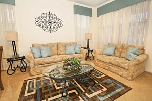 Villa, 4 Bedrooms | Living room | TV - Windwood Bay 103 BLL (Davenport)