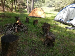 BBQ/picnic area - Casa Don Gil - Campsite (Huehuetenango)