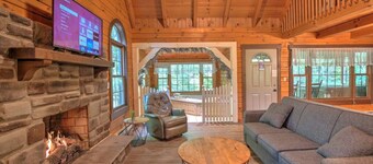 Wild Rose - Secluded Cabin Getaway with Hot Tub, Kitchen, and Fireplace