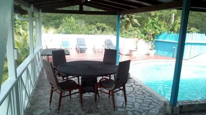 Terrace/patio - Top View Cabins and Suites (Marigot Bay)