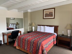 Eenpersoonskamer, 1 queensize bed | Gratis wifi, beddengoed