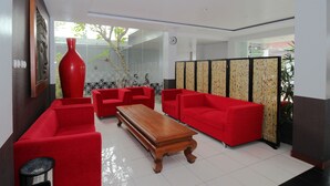 Sala de estar en el lobby